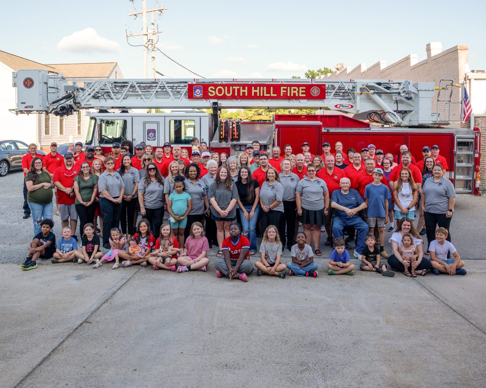 South Hill VFD members and families